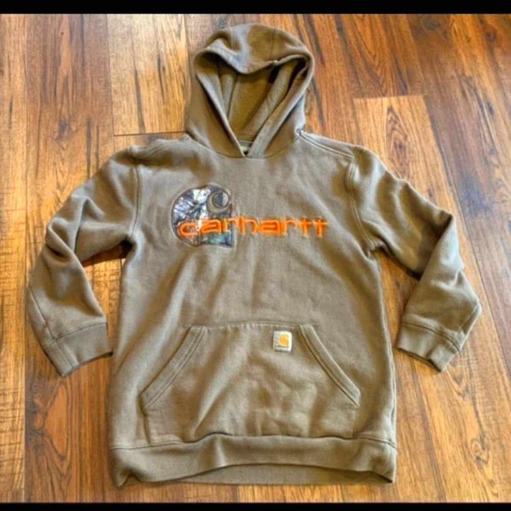Carhartt camo hoodie